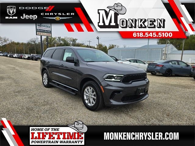 2026 Dodge Durango GT in Vapor Gray — front three-quarter view