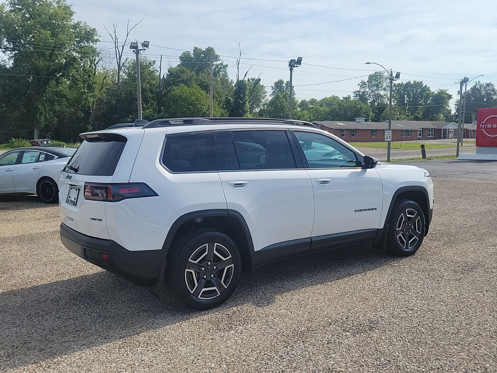 2026 Jeep Cherokee — rear three-quarter view