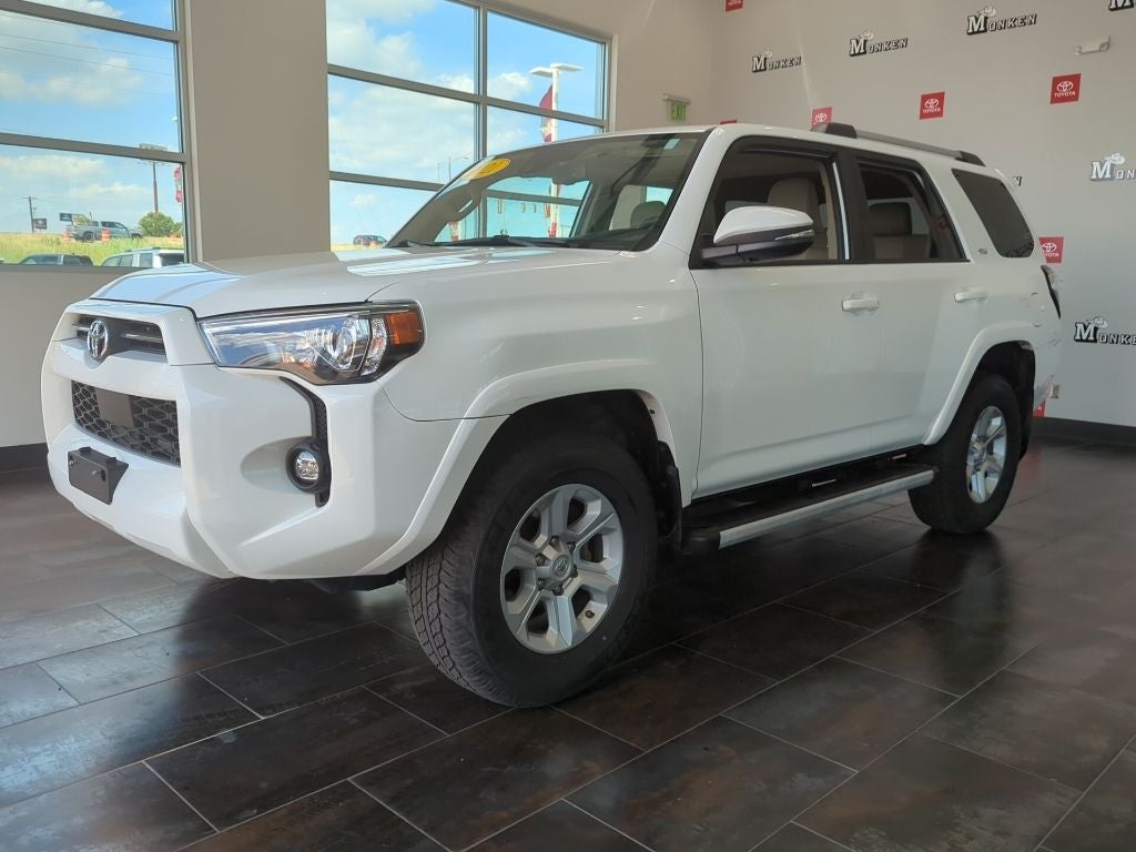 2021 Toyota 4Runner — rear three-quarter view