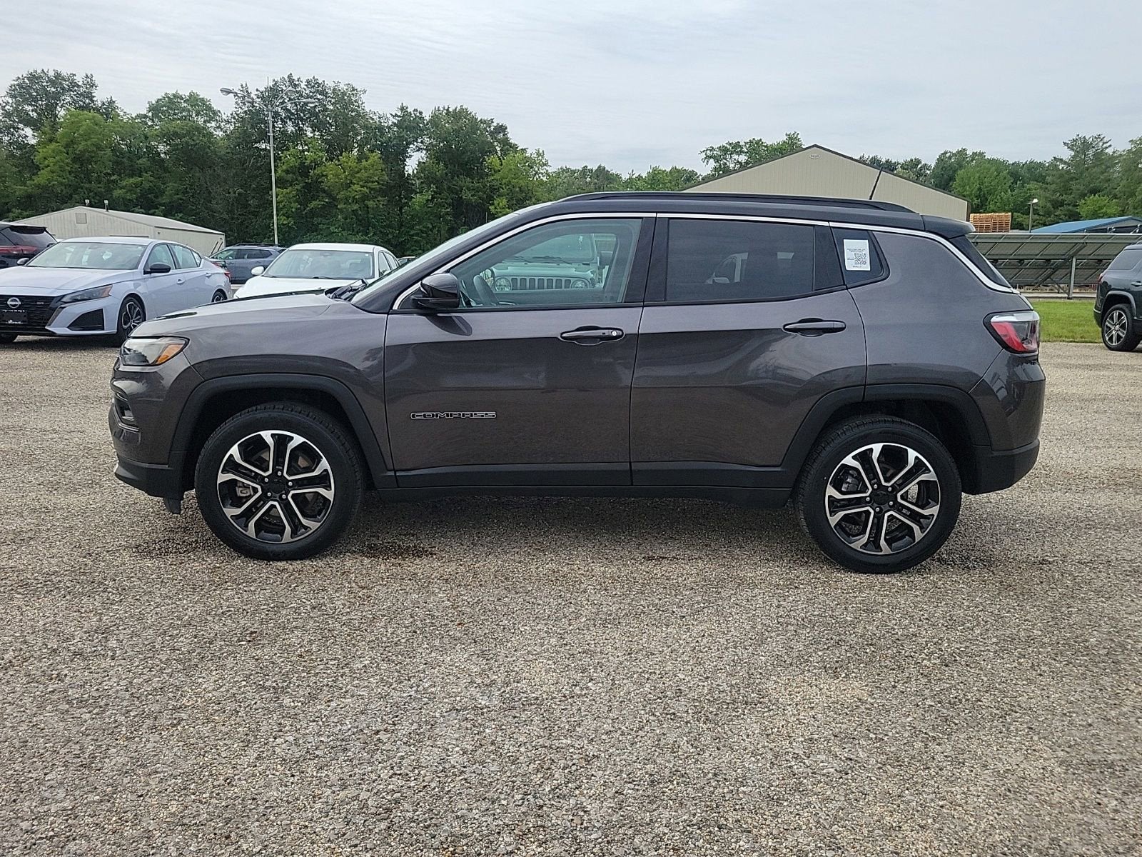 2024 Jeep Compass — rear three-quarter view