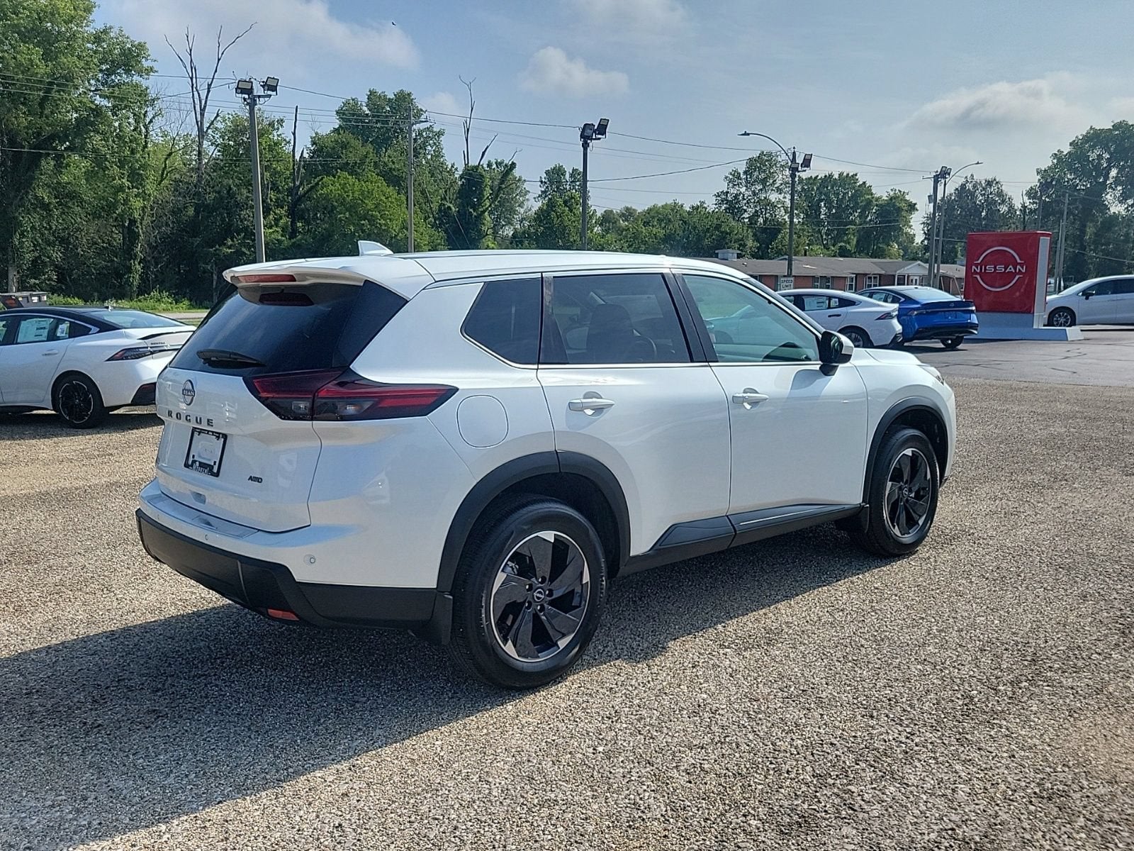 2026 Nissan Rogue — rear three-quarter view