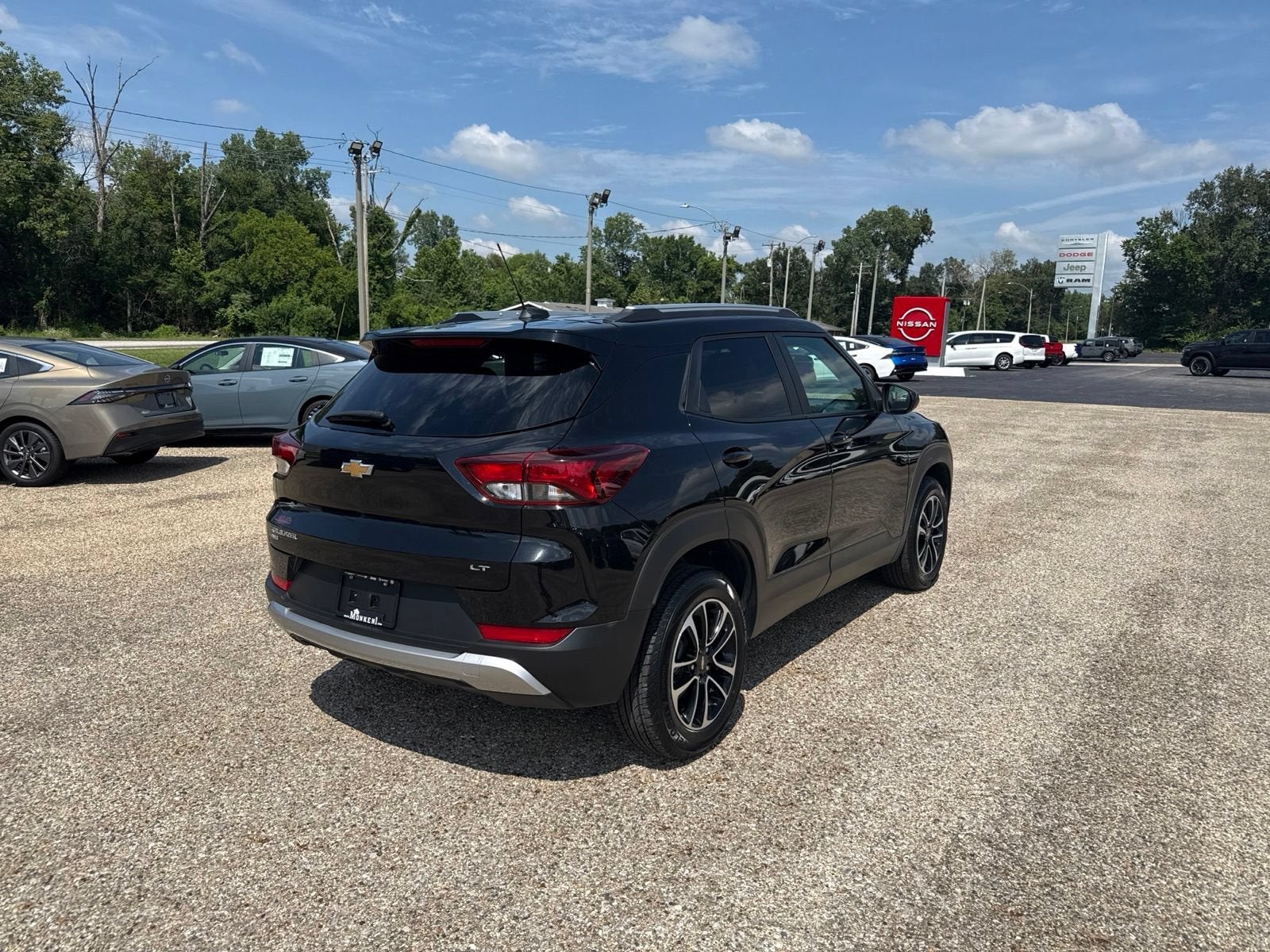 2025 Chevrolet TrailBlazer — rear three-quarter view